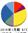 ナイガイ 貸借対照表 2016年1月期 ナイガイ 貸借対照表 2016年1月期