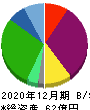 日本ホスピスホールディングス 貸借対照表 2020年12月期