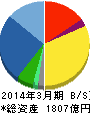 船井電機 貸借対照表 2014年3月期 船井電機 貸借対照表 2014年3月期