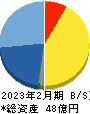 エスケイジャパン 貸借対照表 2023年2月期