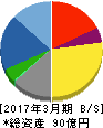 ハリマビステム 貸借対照表 2017年3月期 ハリマビステム 貸借対照表 2017年3月期