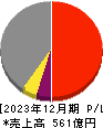 円谷フィールズホールディングス 損益計算書 2023年12月期