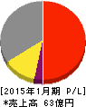 コーセーアールイー 損益計算書 2015年1月期 コーセーアールイー 損益計算書 2015年1月期
