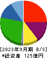 東京ボード工業 貸借対照表 2023年9月期