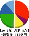 石井表記 貸借対照表 2016年1月期 石井表記 貸借対照表 2016年1月期