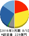 システナ 貸借対照表 2016年3月期 システナ 貸借対照表 2016年3月期