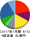 ミサワ 貸借対照表 2017年1月期 ミサワ 貸借対照表 2017年1月期