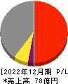 日本ホスピスホールディングス 損益計算書 2022年12月期