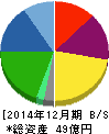 スノーピーク 貸借対照表 2014年12月期 スノーピーク 貸借対照表 2014年12月期