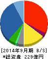 ACKグループ 貸借対照表 2014年9月期 ACKグループ 貸借対照表 2014年9月期