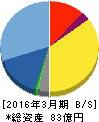 Minoriソリューションズ 貸借対照表 2016年3月期 Minoriソリューションズ 貸借対照表 2016年3月期