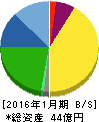 トミタ電機 貸借対照表 2016年1月期 トミタ電機 貸借対照表 2016年1月期