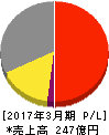 川澄化学工業 損益計算書 2017年3月期 川澄化学工業 損益計算書 2017年3月期