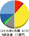 オウケイウェイヴ 貸借対照表 2016年6月期 オウケイウェイヴ 貸借対照表 2016年6月期
