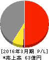 チタン工業 損益計算書 2016年3月期 チタン工業 損益計算書 2016年3月期