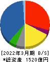 佐藤商事 貸借対照表 2022年3月期