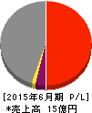 アドベンチャー 損益計算書 2015年6月期 アドベンチャー 損益計算書 2015年6月期