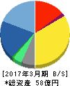 スターティア 貸借対照表 2017年3月期 スターティア 貸借対照表 2017年3月期