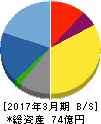 キューブシステム 貸借対照表 2017年3月期 キューブシステム 貸借対照表 2017年3月期