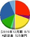 桧家ホールディングス 貸借対照表 2016年12月期 桧家ホールディングス 貸借対照表 2016年12月期