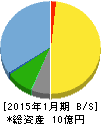 SAMURAI&J PARTNERS 貸借対照表 2015年1月期 SAMURAI&J PARTNERS 貸借対照表 2015年1月期