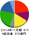 サーラコーポレーション 貸借対照表 2014年11月期 サーラコーポレーション 貸借対照表 2014年11月期