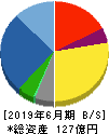 ジャパンクラフトホールディングス 貸借対照表 2019年6月期