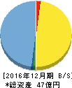 カイオム・バイオサイエンス 貸借対照表 2016年12月期 カイオム・バイオサイエンス 貸借対照表 2016年12月期