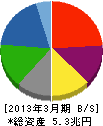 パナソニック 貸借対照表 2013年3月期 パナソニック 貸借対照表 2013年3月期