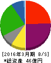 やまねメディカル 貸借対照表 2016年3月期 やまねメディカル 貸借対照表 2016年3月期