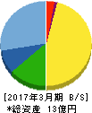 クラスターテクノロジー 貸借対照表 2017年3月期 クラスターテクノロジー 貸借対照表 2017年3月期