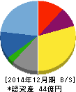 C&Gシステムズ 貸借対照表 2014年12月期 C&Gシステムズ 貸借対照表 2014年12月期