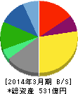 三共生興 貸借対照表 2014年3月期 三共生興 貸借対照表 2014年3月期