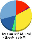 ソフトブレーン 貸借対照表 2016年12月期 ソフトブレーン 貸借対照表 2016年12月期