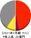 日本ラッド 損益計算書 2021年3月期