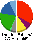 日本創発グループ 貸借対照表 2019年12月期