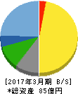ジャパン・ティッシュ・エンジニアリング 貸借対照表 2017年3月期 ジャパン・ティッシュ・エンジニアリング 貸借対照表 2017年3月期