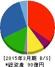 浜井産業 貸借対照表 2015年3月期 浜井産業 貸借対照表 2015年3月期