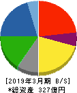 日本ピグメント 貸借対照表 2019年3月期