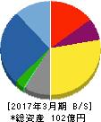 日本システム技術 貸借対照表 2017年3月期 日本システム技術 貸借対照表 2017年3月期