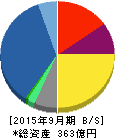 ウェッジホールディングス 貸借対照表 2015年9月期 ウェッジホールディングス 貸借対照表 2015年9月期