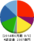 アルバック 貸借対照表 2014年6月期 アルバック 貸借対照表 2014年6月期