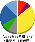 新日本電工 貸借対照表 2016年12月期 新日本電工 貸借対照表 2016年12月期