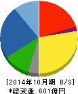 泉州電業 貸借対照表 2014年10月期 泉州電業 貸借対照表 2014年10月期