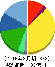 大丸エナウィン 貸借対照表 2016年3月期 大丸エナウィン 貸借対照表 2016年3月期