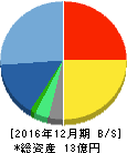 ピクスタ 貸借対照表 2016年12月期 ピクスタ 貸借対照表 2016年12月期