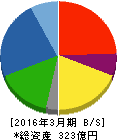 佐藤渡辺 貸借対照表 2016年3月期 佐藤渡辺 貸借対照表 2016年3月期