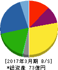 サイバーコム 貸借対照表 2017年3月期 サイバーコム 貸借対照表 2017年3月期