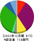 日本ホスピスホールディングス 貸借対照表 2022年12月期