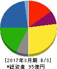 スガイ化学工業 貸借対照表 2017年3月期 スガイ化学工業 貸借対照表 2017年3月期